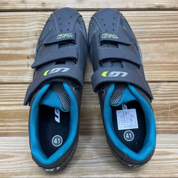 Garneau Womens 41 Multi Air Flex Cycling Shoes Adjustable Straps NEW - Picture 9 of 10